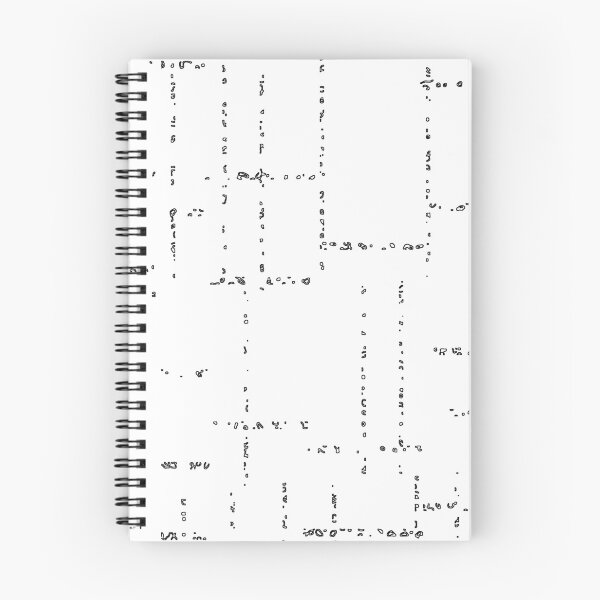 Item preview, GEOMETRIC -Scribble Line Grid - Black Lines on White designed and sold by Gretchen Tiger.