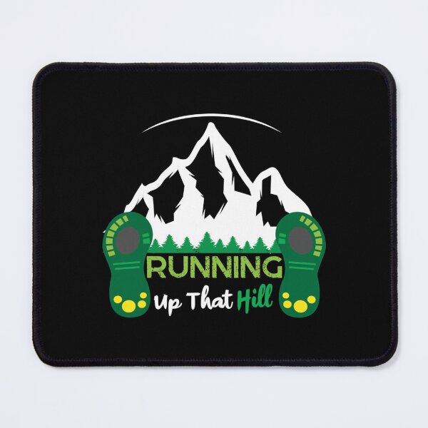 Item preview, Running Up That Hill For Mountain Runners Essential T-Shirt designed and sold by WingedLizardJo.