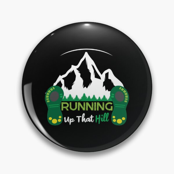 Item preview, Running Up That Hill For Mountain Runners Essential T-Shirt designed and sold by WingedLizardJo.