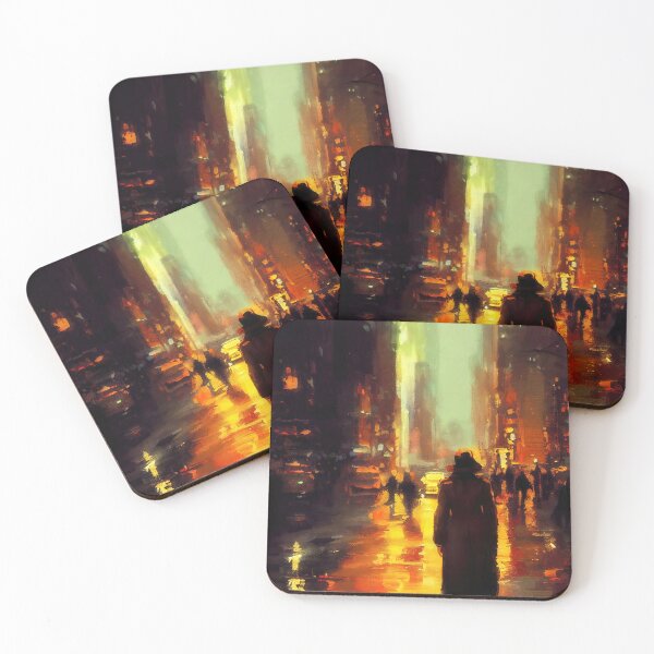 Item preview, On a midnight street designed and sold by AM FineArtPrints.