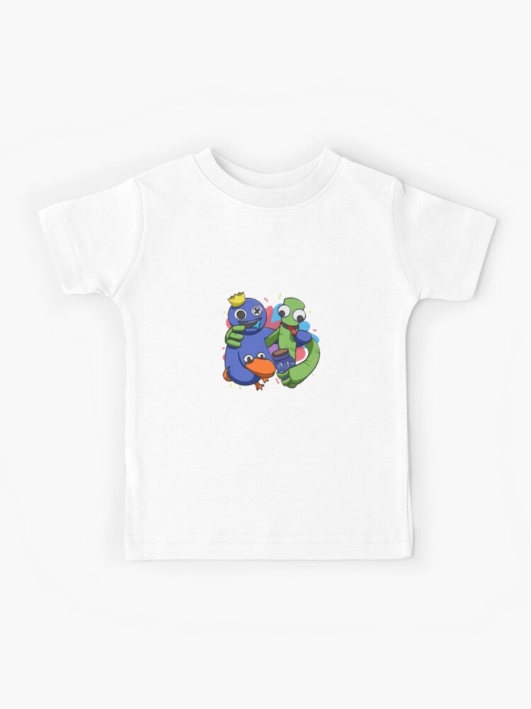rainbow friends game Spiral Notebook Kids T-Shirt for Sale by