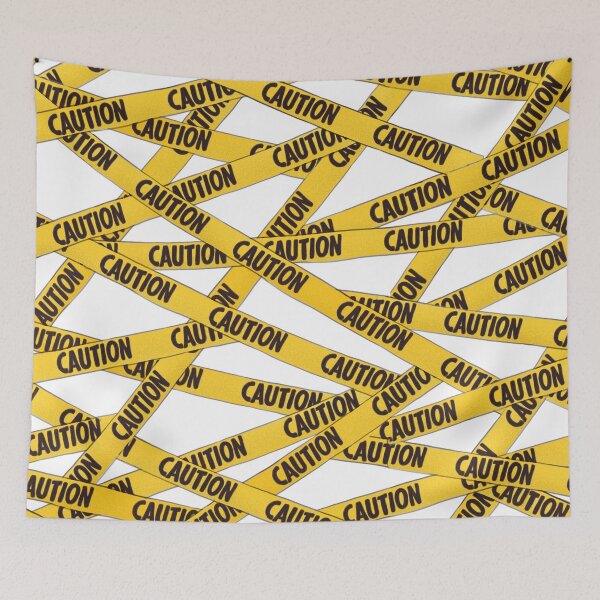 Item preview, Caution yellow sign  designed and sold by Milatoo.