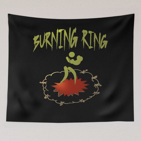 Aperçu de l'œuvre Burning Ring-Funny Essential créée et vendue par elaniastu.