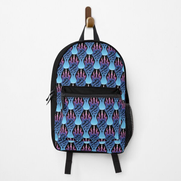 Item preview, Fiery Flames Pattern - Pink and Blue designed and sold by Daniel Bevis Design.