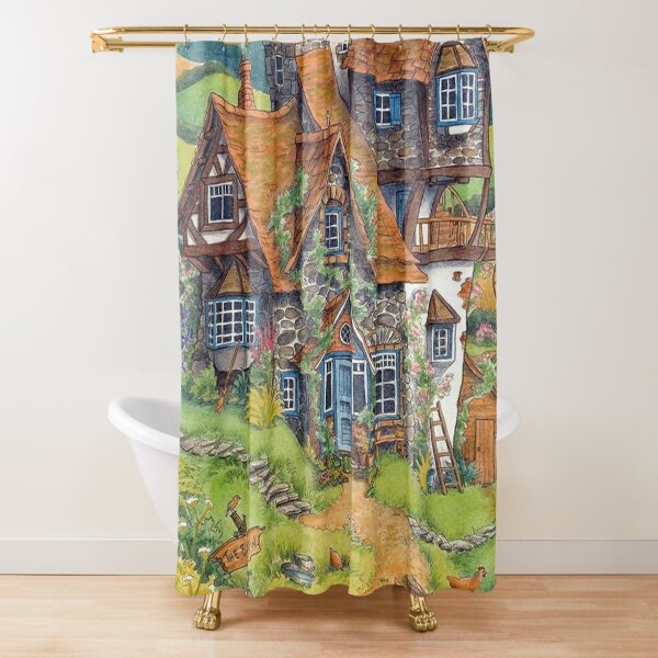 Harry Potter Shower Curtain, It Should Come as No Surprise to You That   Has Wildly Weird Shower Curtains