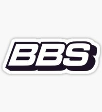 BBS Merchandise Sticker