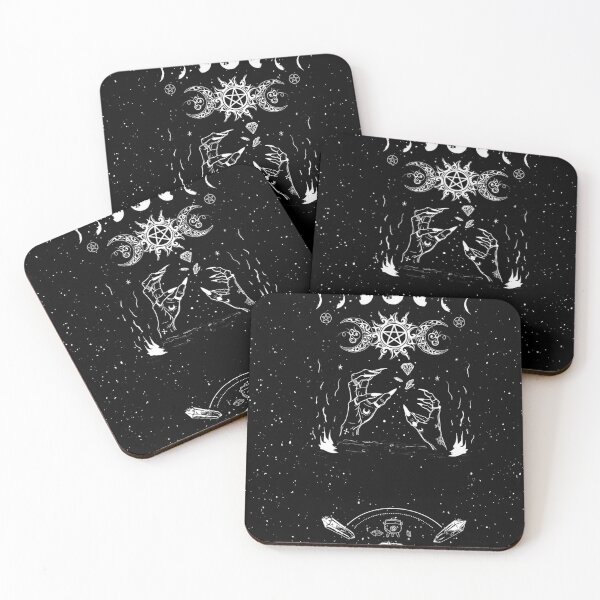 Item preview, The Daughters Of Witch Glitter Black Zodiac designed and sold by KurtChrist.