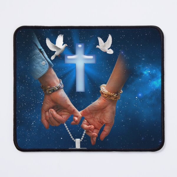 Item preview, Valentine To My Husband I Love You Couple Love Cross Sparkle designed and sold by KurtChrist.