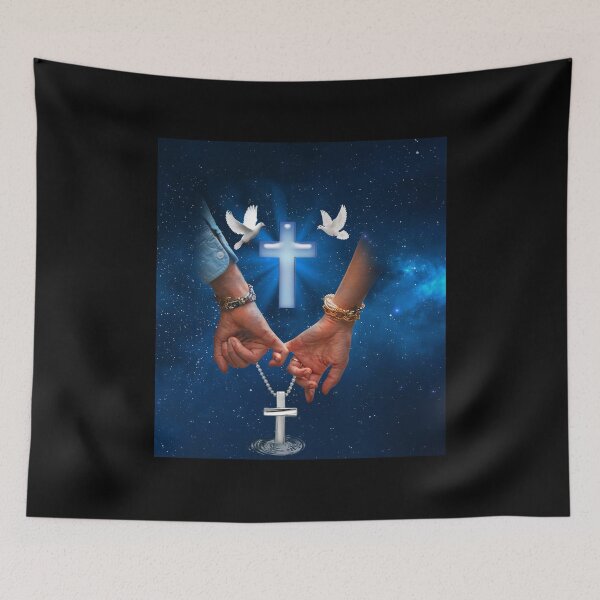 Item preview, Valentine To My Husband I Love You Couple Love Cross Sparkle designed and sold by KurtChrist.