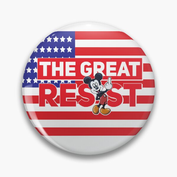 Item preview, THE GREAT RESIST AMERICAN FLAG designed and sold by GraffitiBomberZ.