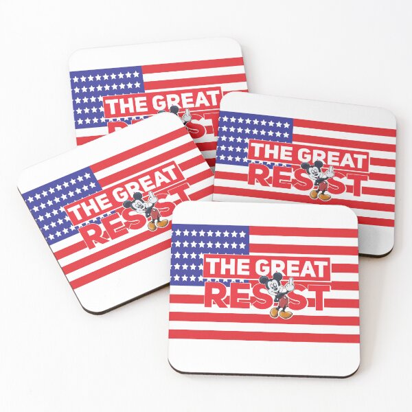 Item preview, THE GREAT RESIST AMERICAN FLAG designed and sold by GraffitiBomberZ.