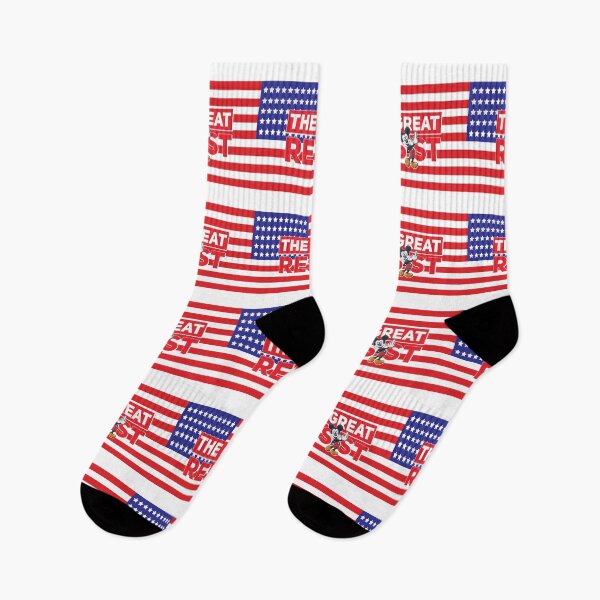 Item preview, THE GREAT RESIST AMERICAN FLAG designed and sold by GraffitiBomberZ.