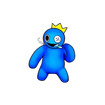 BLUE FROM ROBLOX RAINBOW FRIENDS, 3D FAN ART, 3D models download