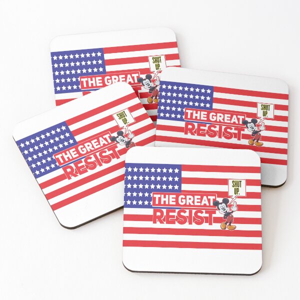 Item preview, THE GREAT RESIST AMERICAN FLAG designed and sold by GraffitiBomberZ.