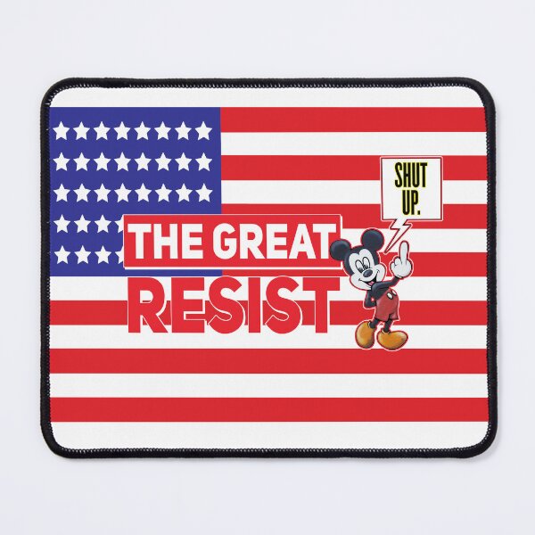 Item preview, THE GREAT RESIST AMERICAN FLAG designed and sold by GraffitiBomberZ.