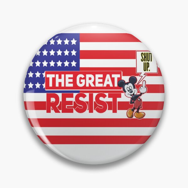 Item preview, THE GREAT RESIST AMERICAN FLAG designed and sold by GraffitiBomberZ.