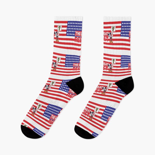Item preview, THE GREAT RESIST AMERICAN FLAG designed and sold by GraffitiBomberZ.