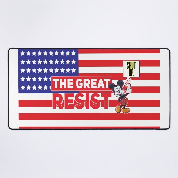 Item preview, THE GREAT RESIST AMERICAN FLAG designed and sold by GraffitiBomberZ.
