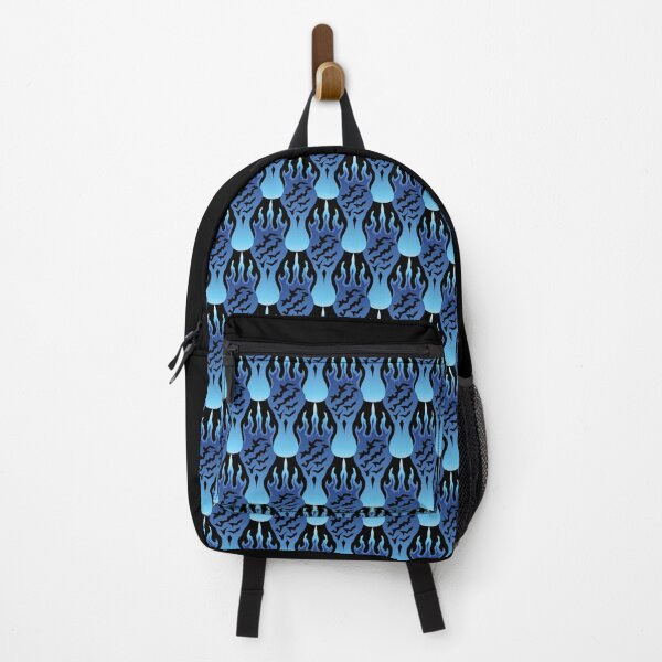Item preview, Fiery Flames Pattern - Blue designed and sold by Daniel Bevis Design.