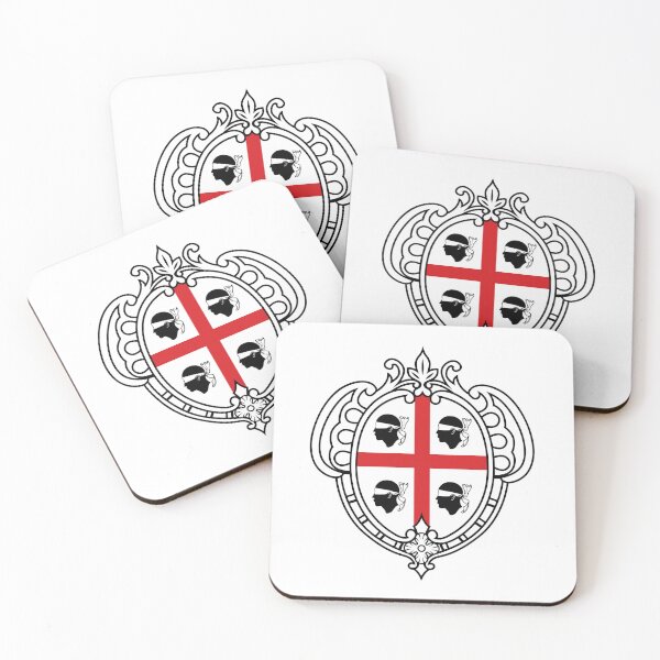 Item preview, Sardinian Flag with moorish designed and sold by JAG2B.
