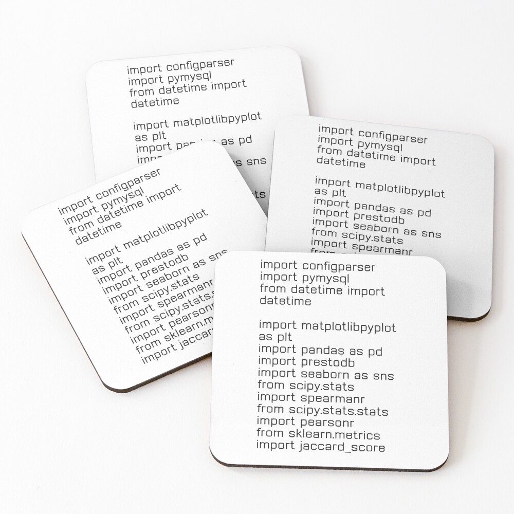 Item preview, Coasters (Set of 4) designed and sold by hive8.