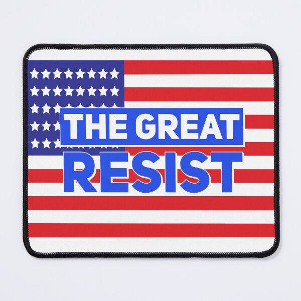 Item preview, THE GREAT RESIST AMERICAN FLAG designed and sold by GraffitiBomberZ.