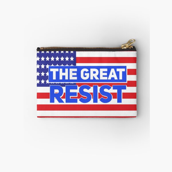 Item preview, THE GREAT RESIST AMERICAN FLAG designed and sold by GraffitiBomberZ.