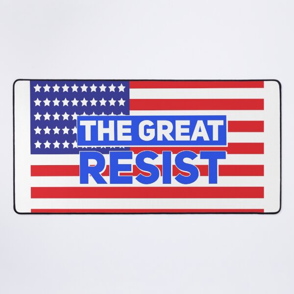 Item preview, THE GREAT RESIST AMERICAN FLAG designed and sold by GraffitiBomberZ.