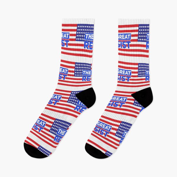 Item preview, THE GREAT RESIST AMERICAN FLAG designed and sold by GraffitiBomberZ.