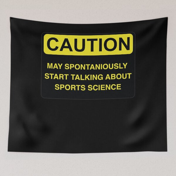 Item preview, Caution May Spontaniously Start Talking About SPORTS SCIENCE designed and sold by elaniastu.