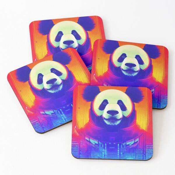 Item preview, Neon panda popart designed and sold by Grewtrel.