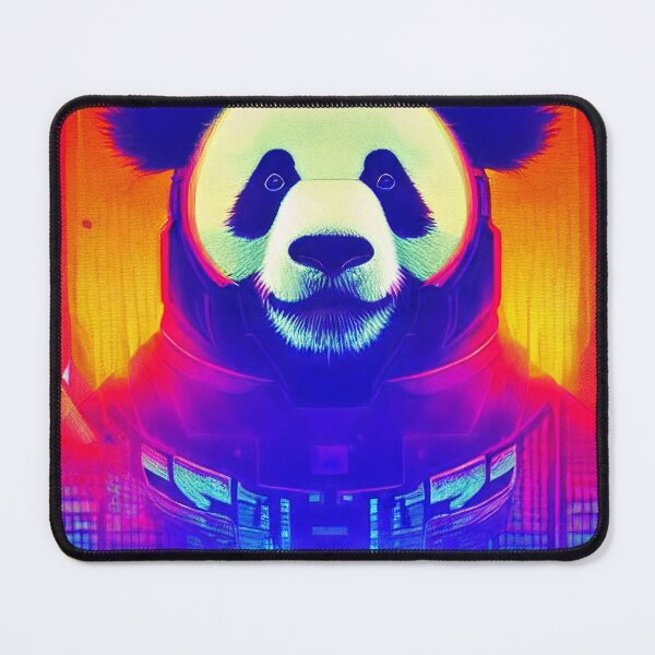 Item preview, Neon panda popart designed and sold by Grewtrel.