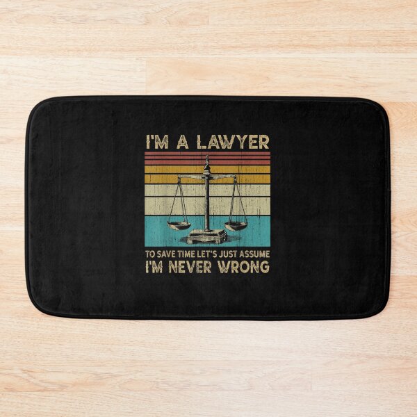 Item preview, Vintage Attorney Im A Lawyer Im Never Wrong - Funny Lawyer designed and sold by Axelhellquis.