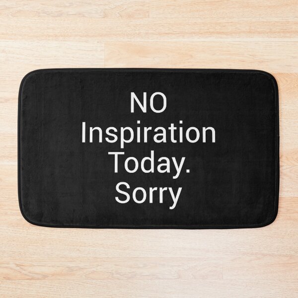 Item preview, No inspiration today. sorry designed and sold by redgoch.