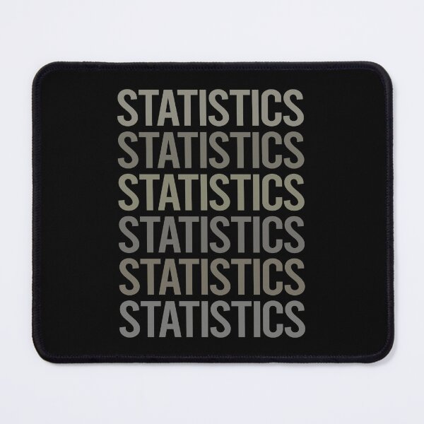 Item preview, Gray Text Art Statistics designed and sold by TartSpiderWeb.