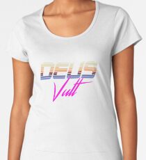 Deus Vult - Synthwave Women's Premium T-Shirt