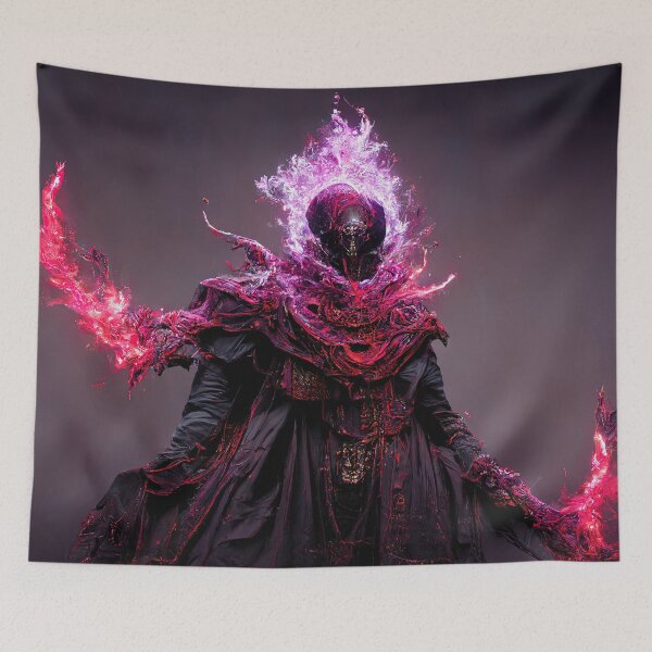Item preview, Corrupted Eldritch Demonic Warlock designed and sold by Jacob Montanez.