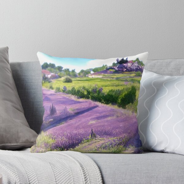 Item preview, Lavender Fields #3 | AI Art designed and sold by aiart0711.