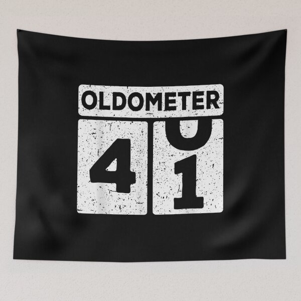 Item preview, Oldometer 40-41 | 41th Birthday Funny Gift designed and sold by Axelhellquis.