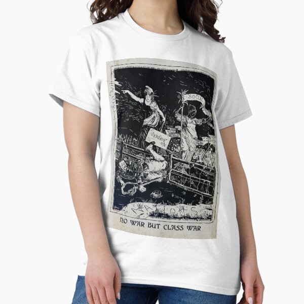 Item preview, No war but class war designed and sold by Loki Propagandart.