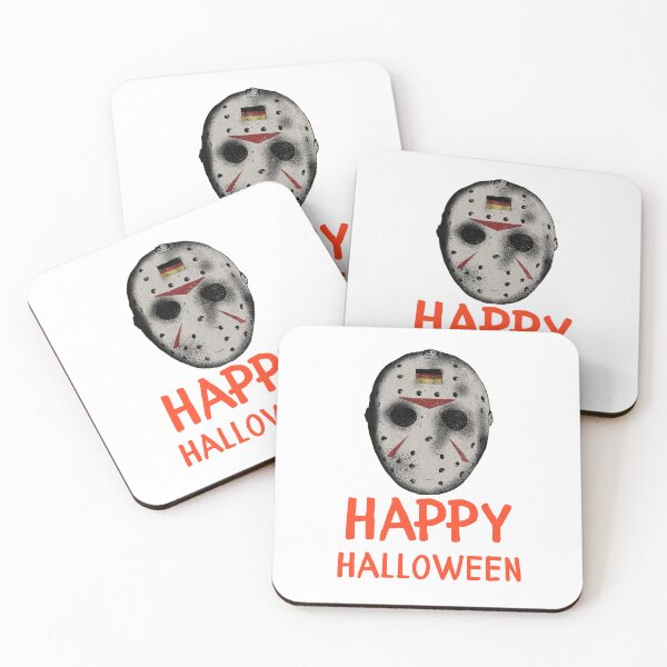 Item preview, Happy Halloween Textued Moody Halloween Jason Design designed and sold by WBP Mart.