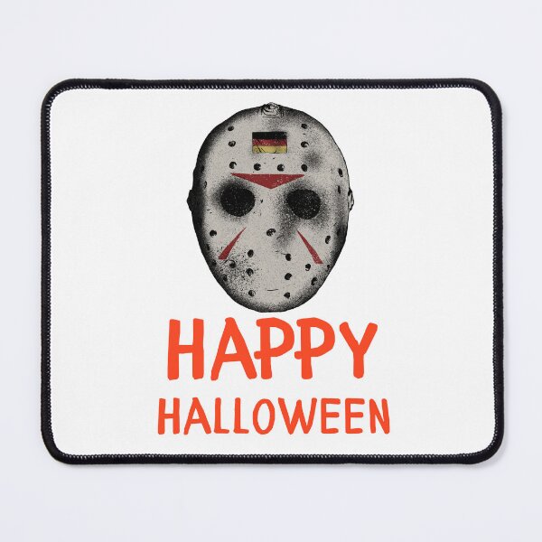 Item preview, Happy Halloween Textued Moody Halloween Jason Design designed and sold by WBP Mart.