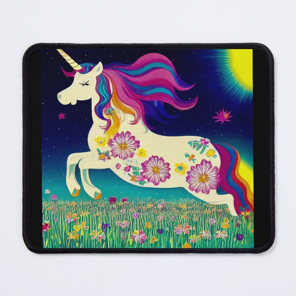 Artikelvorschau, Regenbogen-Einhorn-Blumen für Ohana entworfen und verkauft von Chellilyart.