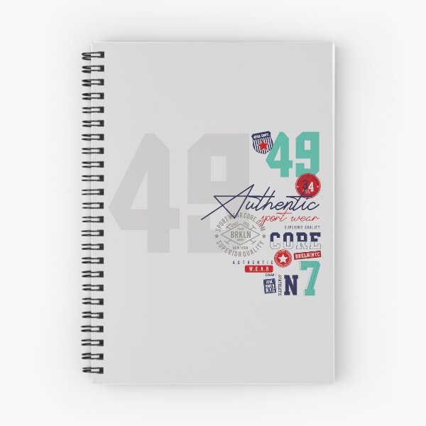 Item preview, Authentic sport wear 49 - A typographic design with the slogan Authentic sport wear 49 designed and sold by velisani.