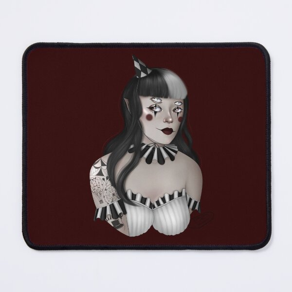 Item preview, Creepy Carnival Clown Girl designed and sold by Citrine-Faerie.