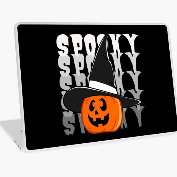 Item preview, Halloween Spooky Jack O Lantern with witch hat designed and sold by The magic  Yellow bus.