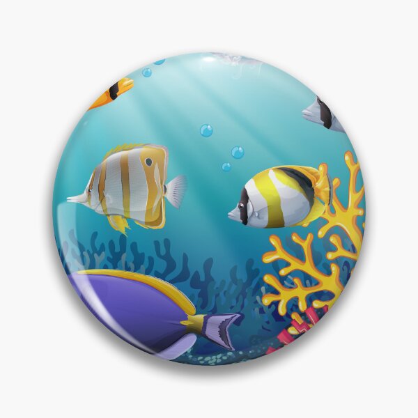 Item preview, Fish swimming under the sea designed and sold by TheVIP.