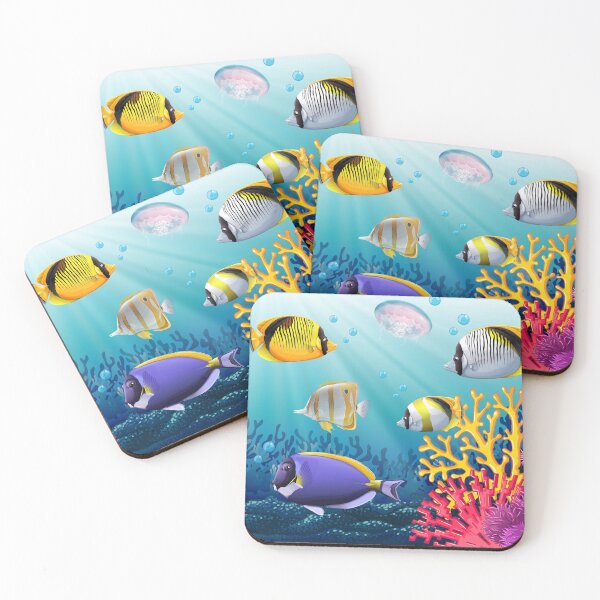 Item preview, Fish swimming under the sea designed and sold by TheVIP.