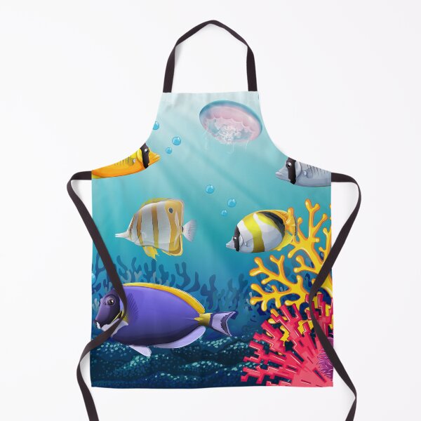 Item preview, Fish swimming under the sea designed and sold by TheVIP.
