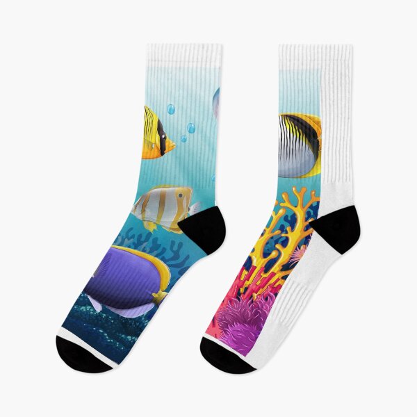 Item preview, Fish swimming under the sea designed and sold by TheVIP.